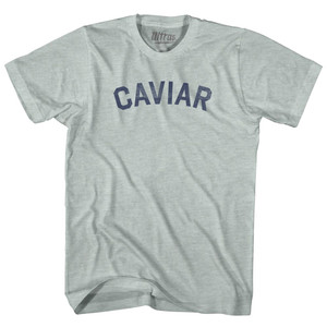 Caviar Adult Tri-Blend T-shirt - Athletic Cool Grey