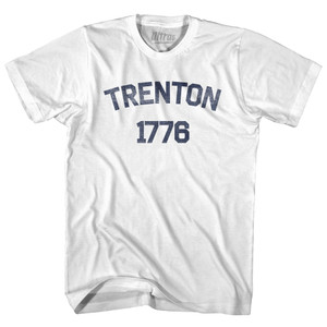 Trenton 1776 Womens Cotton Junior Cut T-Shirt - White