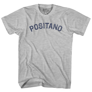 Positano Adult Cotton T-shirt - Grey Heather