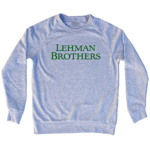 Lehman Brothers Adult Tri-Blend Sweatshirt - Grey Heather