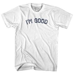 I'm Good Youth Cotton T-shirt - White