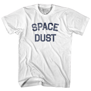 Space Dust Womens Cotton Junior Cut T-Shirt - White