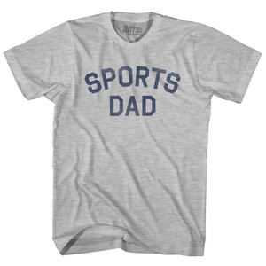 Sports Dad Womens Cotton Junior Cut T-Shirt - Grey Heather