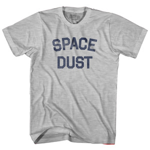 Space Dust Adult Cotton T-shirt - Grey Heather