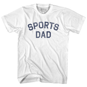 Sports Dad Youth Cotton T-shirt - White
