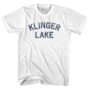 Klinger Lake Youth Cotton T-shirt - White