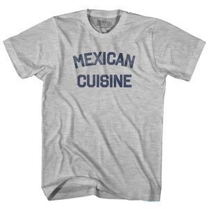 Mexican Cuisine Youth Cotton T-shirt - Grey Heather Mexican Cuisine Youth Cotton T-shirt - Grey Heather