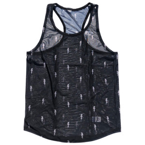 Ultras Sheer Black Lightning Micro-Mesh Running Tank Top Racerback Track And Cross Country Singlet Jersey Made In USA - Black Lightning Ultras Sheer Black Lightning Micro-Mesh Running Tank Top Racerback Track And Cross Country Singlet Jersey Made In USA - Black Lightning