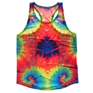 Ultras Sheer Tie Dye Micro-Mesh Running Tank Top Racerback Track And Cross Country Singlet Jersey Made In USA - Tie Dye Ultras Sheer Tie Dye Micro-Mesh Running Tank Top Racerback Track And Cross Country Singlet Jersey Made In USA - Tie Dye