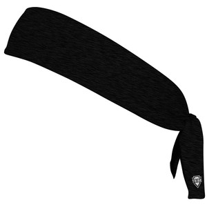 Heathered Headband Made In USA - Black