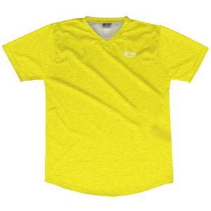 Heathered Soccer Jersey Made In USA - Yellow Canary