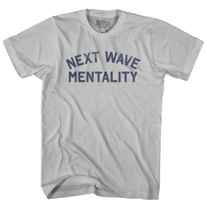 Next Wave Mentality Adult Cotton T-shirt - Cool Grey