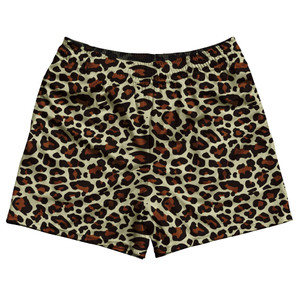 Cheetah Pattern Lacrosse Shorts Made In USA - Vegas Gold Cheetah Pattern Lacrosse Shorts Made In USA - Vegas Gold
