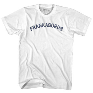Frankasorus Adult Cotton T-shirt - White