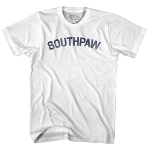 Southpaw Adult Cotton T-shirt - White