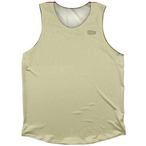 Ultras Running Outline Logo Athletic Tank Top - Vegas Gold