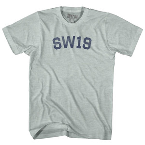 SW19 Adult Tri-Blend T-shirt - Athletic Cool Grey
