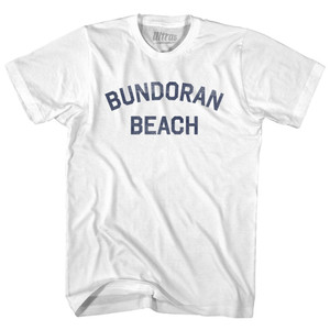 Bundoran Beach Youth Cotton T-shirt - White