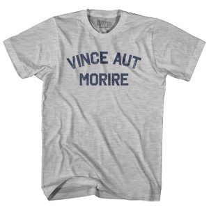 VINCE AUT MORIRE Youth Cotton T-shirt - Grey Heather VINCE AUT MORIRE Youth Cotton T-shirt - Grey Heather
