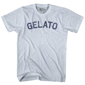 Gelato Adult Tri-Blend T-shirt - Athletic White Gelato Adult Tri-Blend T-shirt - Athletic White