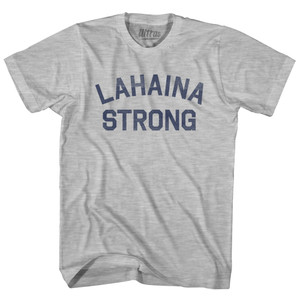 Lahaina Strong Youth Cotton T-shirt - Grey Heather