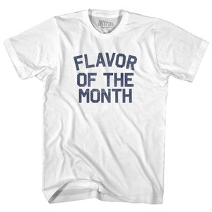 Flavor of the Month Youth Cotton T-shirt - White