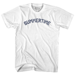 Summertime Youth Cotton T-shirt - White