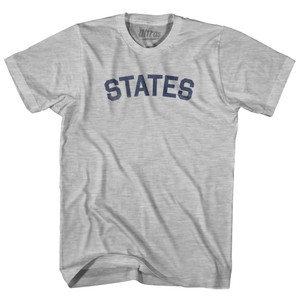 States Youth Cotton T-shirt - Grey Heather States Youth Cotton T-shirt - Grey Heather