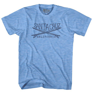 Santa Cruz Surf Adult Tri-Blend T-shirt - Athletic Blue Santa Cruz Surf Adult Tri-Blend T-shirt - Athletic Blue