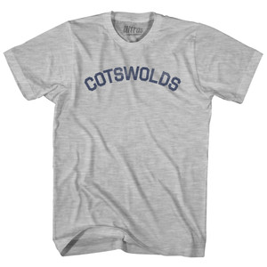 Cotswolds Youth Cotton T-shirt - Grey Heather