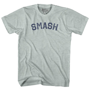 Smash Adult Tri-Blend T-shirt - Athletic Cool Grey