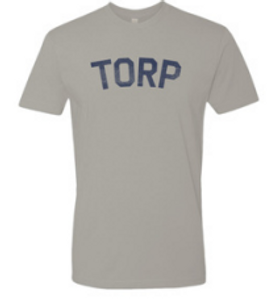 TORP- Cool Grey- Adult LARGE T-shirt- Final Sale Z55