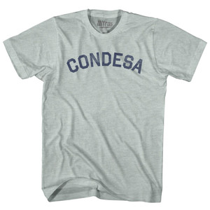Condesa Adult Tri-Blend T-shirt - Athletic Cool Grey