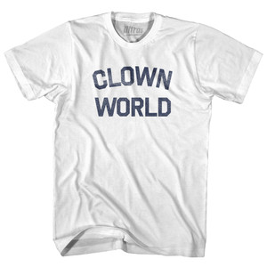 Clown World Youth Cotton T-shirt - White Clown World Youth Cotton T-shirt - White