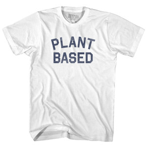 Plant Based Womens Cotton Junior Cut T-Shirt - White