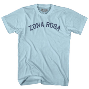 Zona Rosa Adult Cotton T-shirt - Light Blue