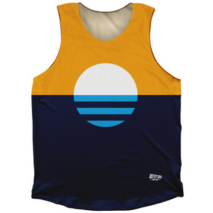 Milwaukee Athletic Tank Top - Yellow Navy