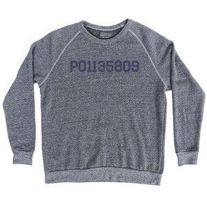 Trump Prisoner P01135809 Adult Tri-Blend Sweatshirt - Athletic Grey Trump Prisoner P01135809 Adult Tri-Blend Sweatshirt - Athletic Grey