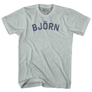 Bjorn Adult Tri-Blend T-shirt - Athletic Cool Grey