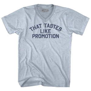 That Tastes Like Promotion Adult Tri-Blend V-neck T-shirt - Athletic White That Tastes Like Promotion Adult Tri-Blend V-neck T-shirt - Athletic White