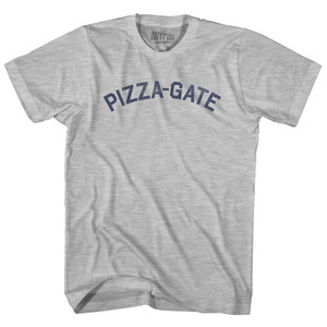 Pizza-Gate Youth Cotton T-shirt - Grey Heather