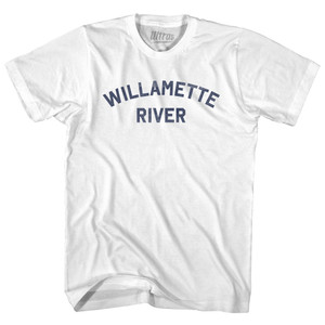 Willamette River Youth Cotton T-shirt - White Willamette River Youth Cotton T-shirt - White