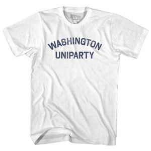 Washington Uniparty Youth Cotton T-shirt - White Washington Uniparty Youth Cotton T-shirt - White