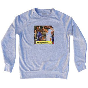 Dempsey Soccer Trash Talk Legend Scuffle You Don't Know Where I'm From Dog Nacogdoches, TX Adult Tri-Blend Sweatshirt - Grey Heather Dempsey Soccer Trash Talk Legend Scuffle You Don't Know Where I'm From Dog Nacogdoches, TX Adult Tri-Blend Sweatshirt - Grey Heather