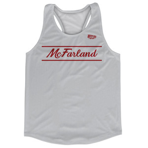 McFarland 1987 Cross Country Movie Cross Country Running Singlet Track Tops Made In USA - Grey McFarland 1987 Cross Country Movie Cross Country Running Singlet Track Tops Made In USA - Grey
