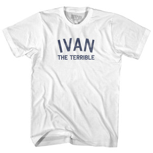 Ivan The Terrible Adult Cotton T-shirt - White