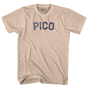 Pico Adult Cotton T-shirt - Creme