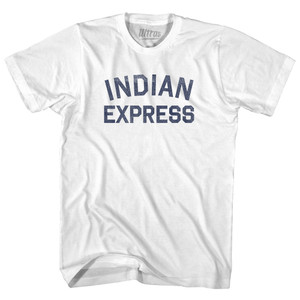 Indian Express Adult Cotton T-shirt - White