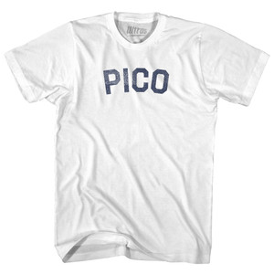 Pico Womens Cotton Junior Cut T-Shirt - White