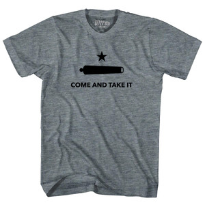 Come And Take It Womens Tri-Blend Junior Cut T-Shirt - Athletic Grey Come And Take It Womens Tri-Blend Junior Cut T-Shirt - Athletic Grey
